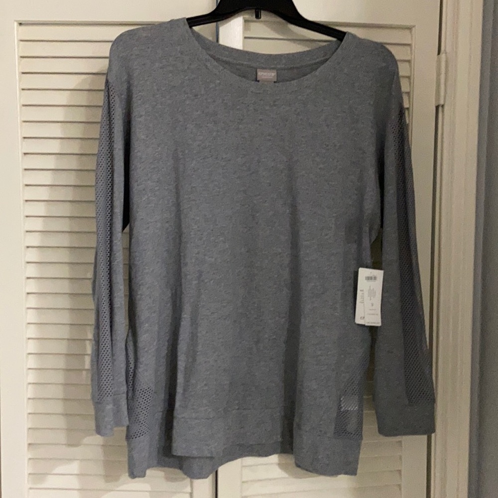 Chico’s Zenergy Mesh Mix Tunic